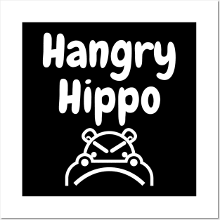 Hangry Hippo! Posters and Art